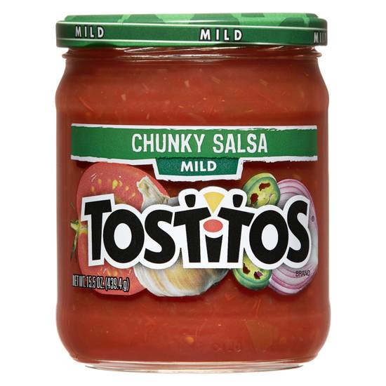 Order Tostitos Mild Chunky Salsa 15.5oz food online from Everyday Needs By Gopuff store, Littleton on bringmethat.com