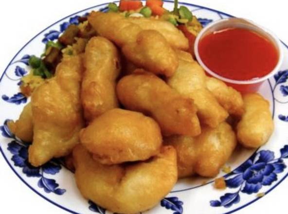 Order Sweet and Sour Chicken food online from Lucky Buddha store, Atlanta on bringmethat.com