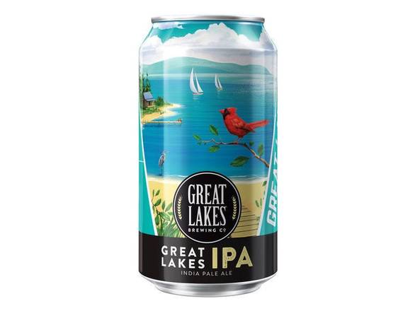Order Great Lakes IPA - 6x 12oz Cans food online from Kirby Food & Liquor store, Champaign on bringmethat.com