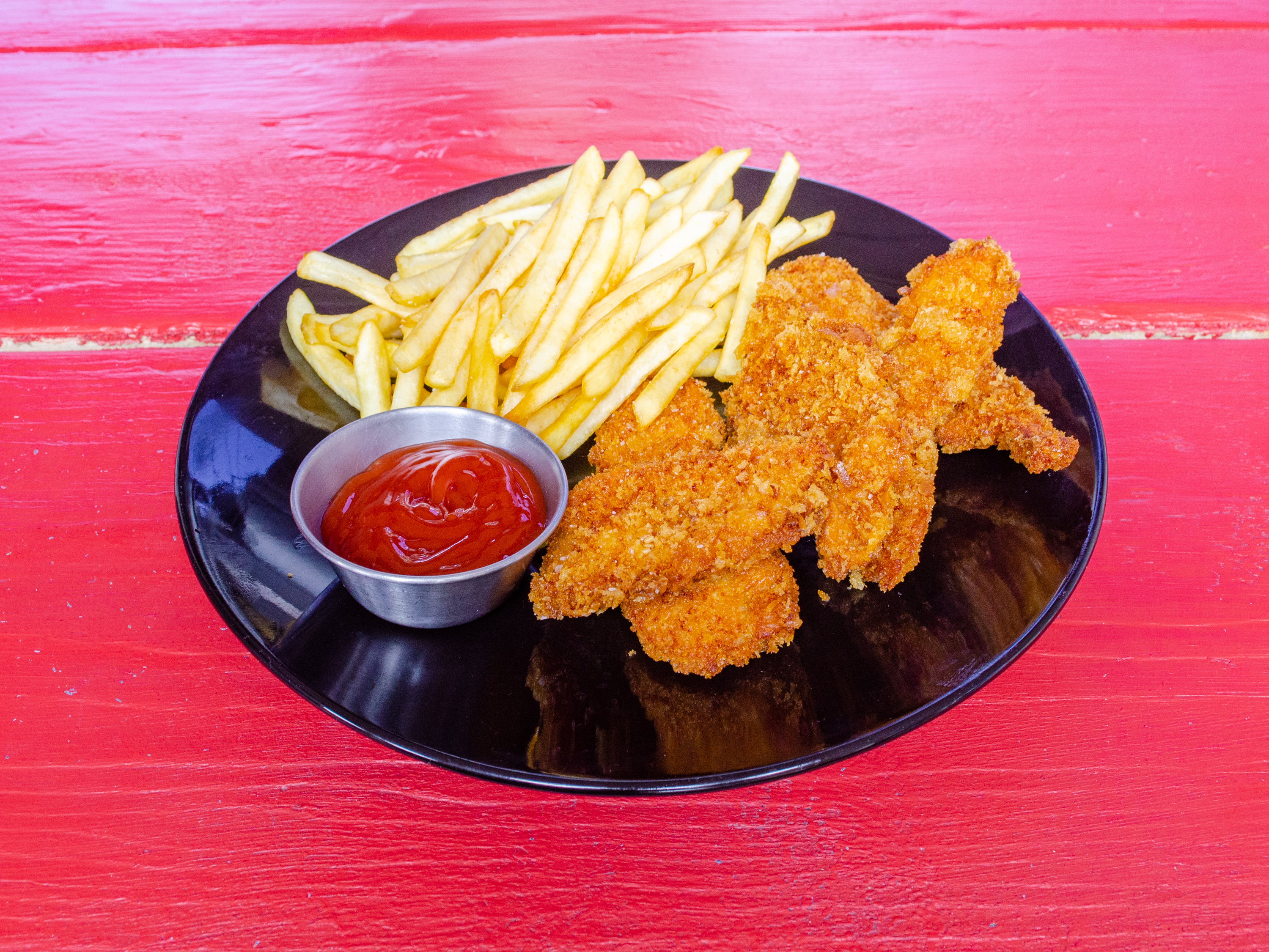 Order Crispy Chicken Tenders with Large French Fries food online from CMC deli store, Bergenfield on bringmethat.com
