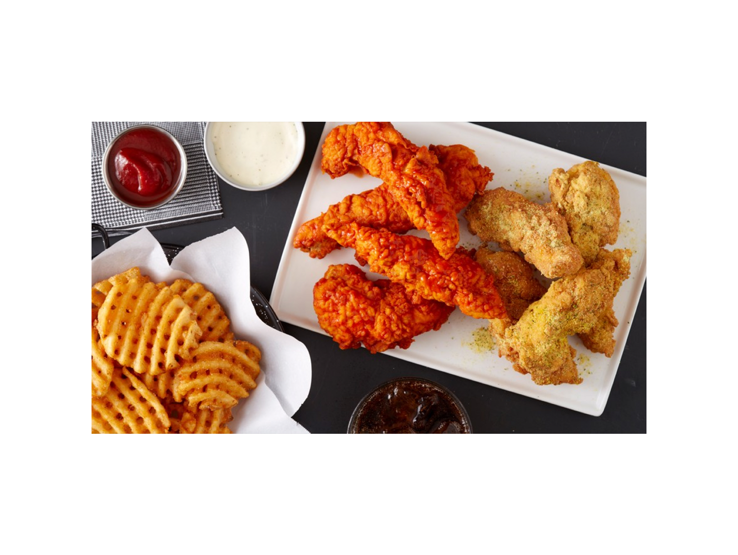 Order 8 Tender Meal food online from Wings Over store, Greenville on bringmethat.com