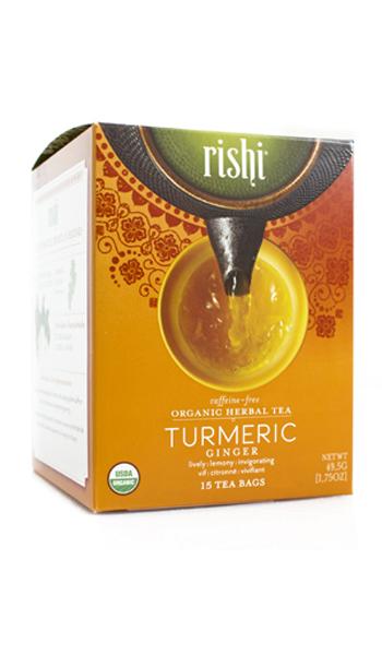 Order Rishi Turmeric Ginger food online from Metropolis Coffee Co store, Chicago on bringmethat.com