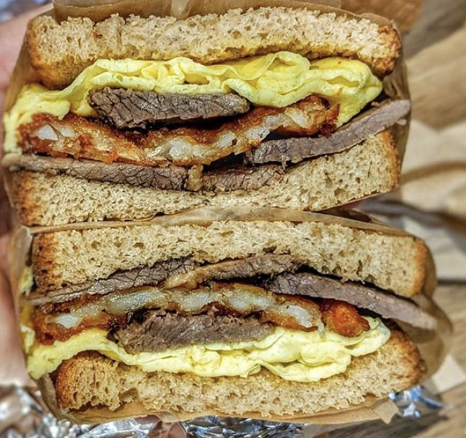Order New Yorker Sandwich food online from Liberty Bagels store, New York on bringmethat.com
