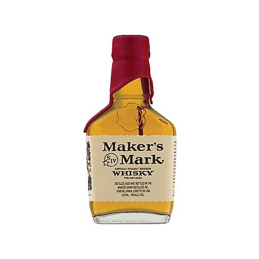 Order Maker's Mark Bourbon Whisky (200 ML) 94435 food online from BevMo! store, Citrus Heights on bringmethat.com