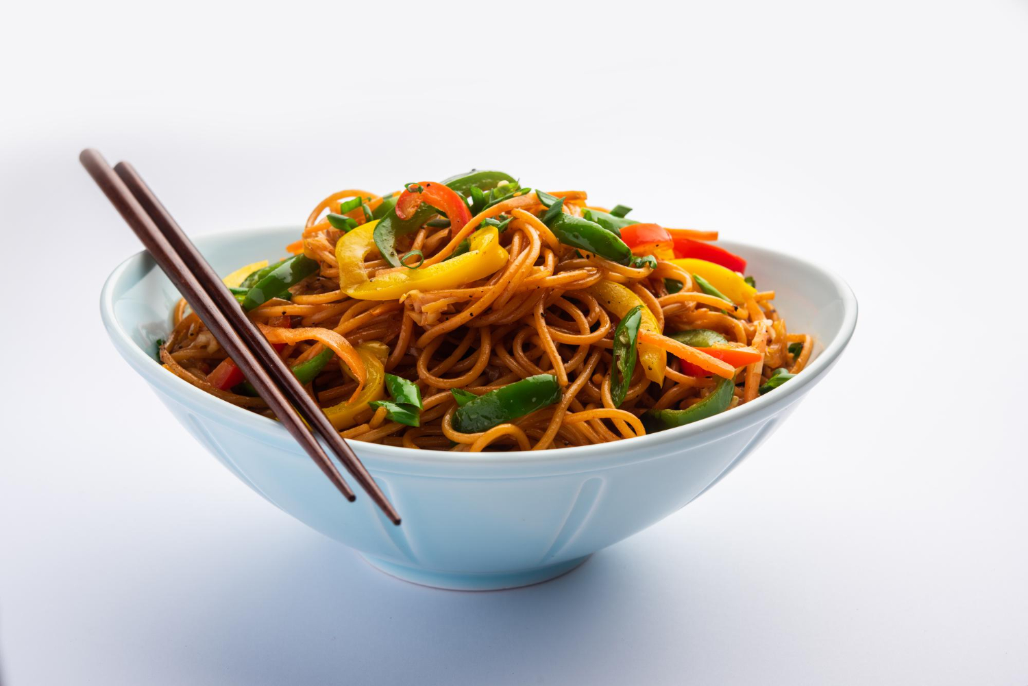 Order Veg Chowmein food online from Himalayan flavors store, Berkeley on bringmethat.com