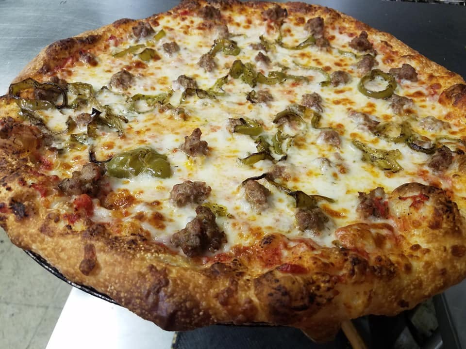Order New Yorker Pizza - Small 12'' (Feeds 1-2) food online from Bella Pizza & Pasta store, Mesa on bringmethat.com