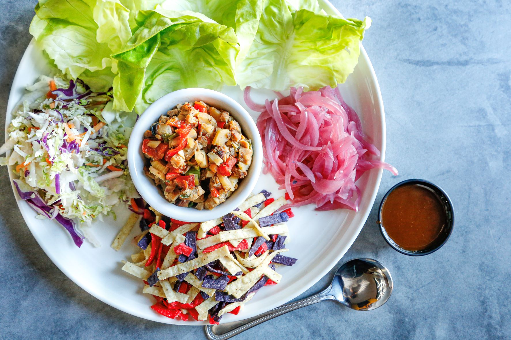 Order Chicken Lettuce Wraps food online from Jake N Joes Sports Grille store, Foxborough on bringmethat.com