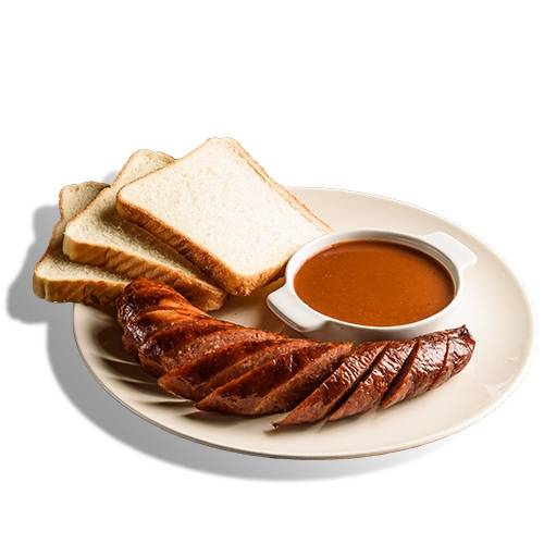 Order HICKORY-SMOKED SAUSAGE - 1 LINK food online from Dreamland Bbq store, Tuscaloosa on bringmethat.com