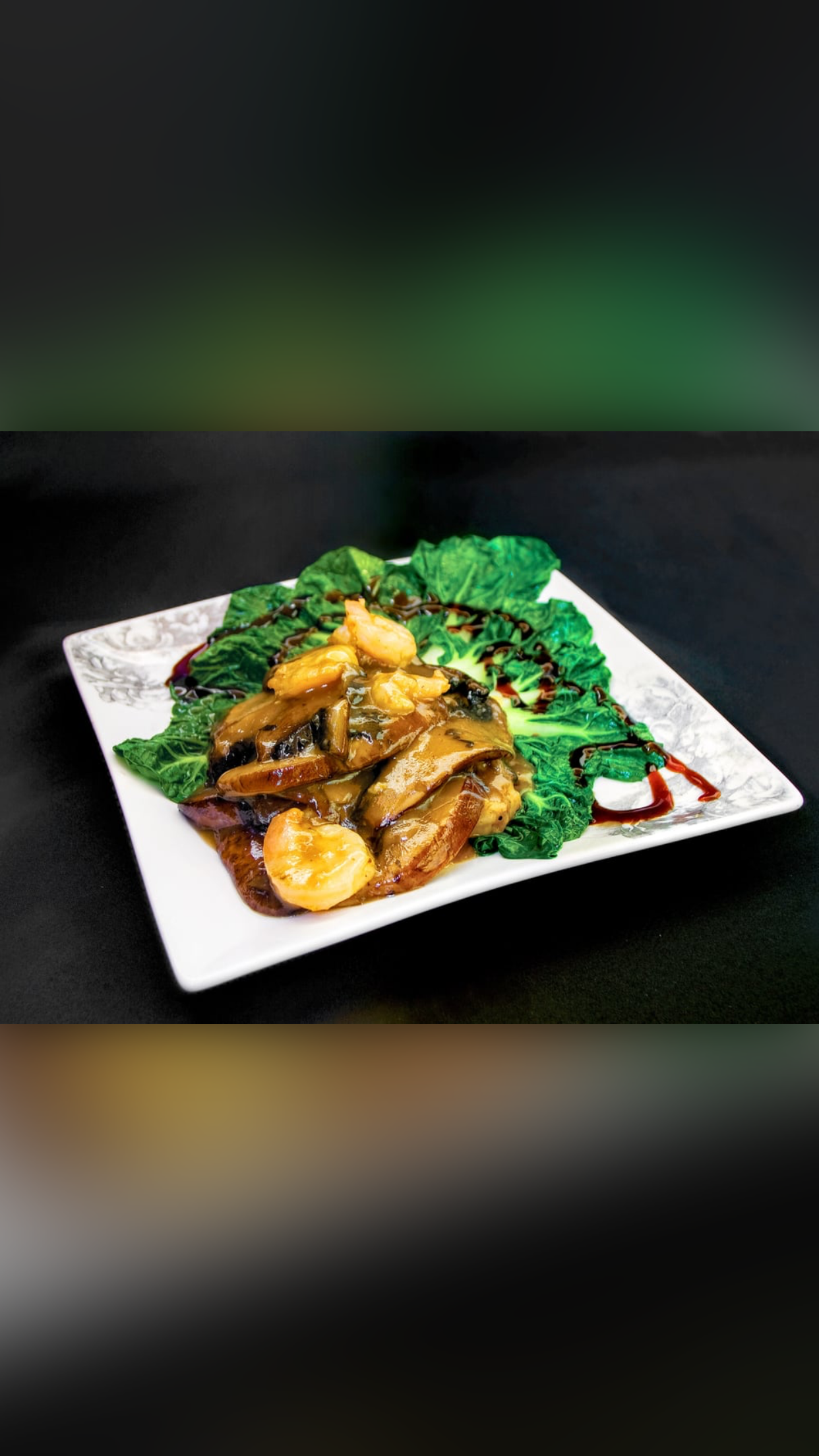 Order Portobello Mushroom with Shrimp food online from Dragon Spring store, Pleasant Hill on bringmethat.com