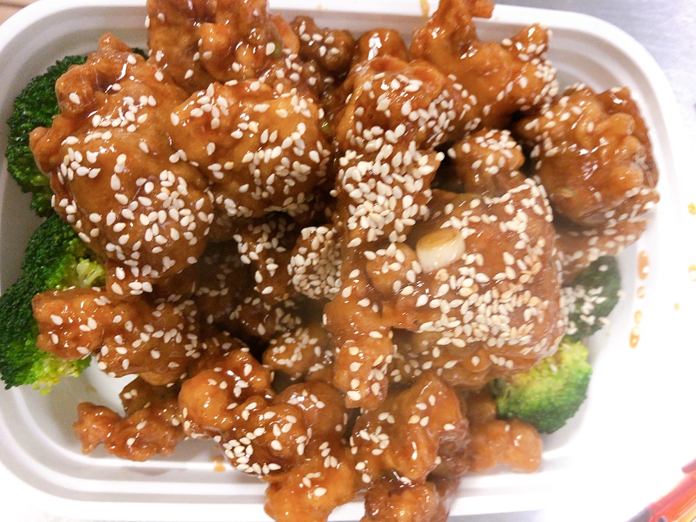 Order Sesame Chicken food online from Golden Dragon Chinese Restaurant store, Hamilton on bringmethat.com