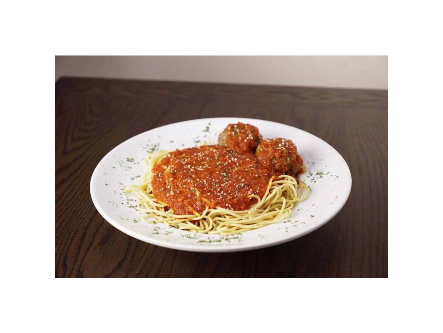 Order Spaghetti and Meatballs food online from Rosati Pizza store, Milwaukee on bringmethat.com