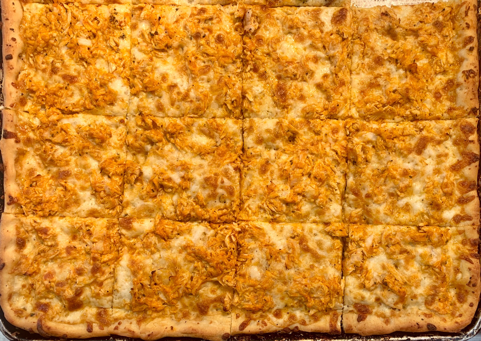 Order 1 Box Buffalo Chicken Pizza  food online from Cacia Of Cherry Hill store, Cherry Hill on bringmethat.com