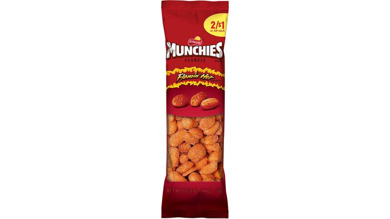 Order Munchies Flamin' Hot Flavored Peanuts food online from Red Roof Market store, Lafollette on bringmethat.com