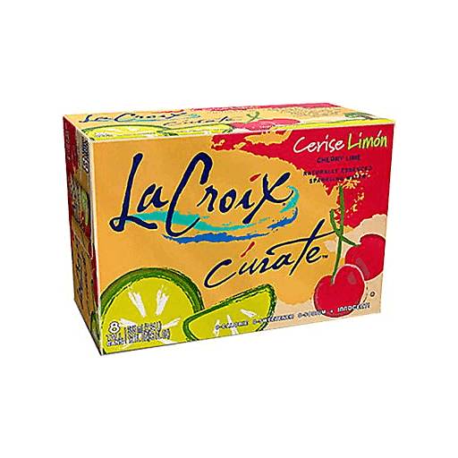 Order La Croix Curate Cherry-Lime Sparkling Water (8PK 12 OZ) 115297 food online from Bevmo! store, Chico on bringmethat.com