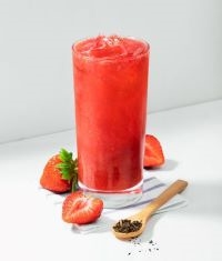 Order Strawberry  Fruit Tea - 22OZ food online from Tokyo Grill Express store, Greer on bringmethat.com