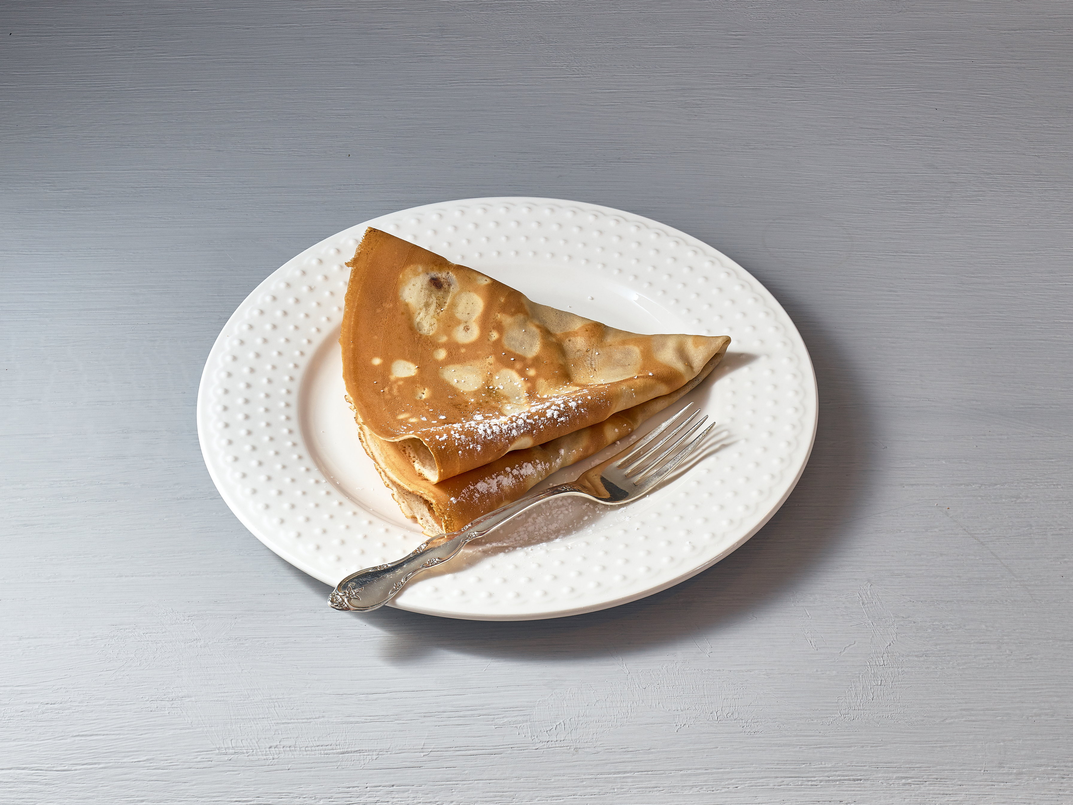 Order Cinnamon Sugar and Butter Crepe food online from Boba & Crepes store, Denver on bringmethat.com