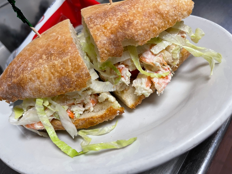 Order Shrimp Salad Sand food online from New York J and P Pizza store, Mount Airy on bringmethat.com