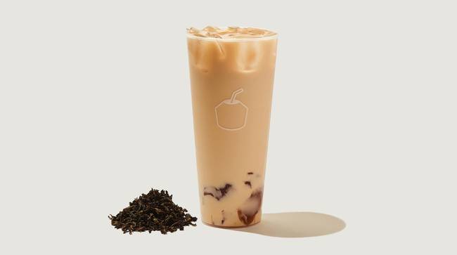 Order F15 Da Hong Pao Latte w/ Jelly 大紅袍凍凍牛乳茶 food online from Tong Sui Desserts & Drinks-redwood city store, Redwood City on bringmethat.com