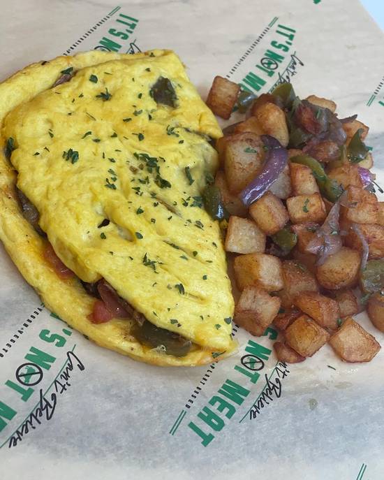 Order SUPREME OMELETTE food online from CAN'T BELIEVE IT'S NOT MEAT store, Chicago on bringmethat.com