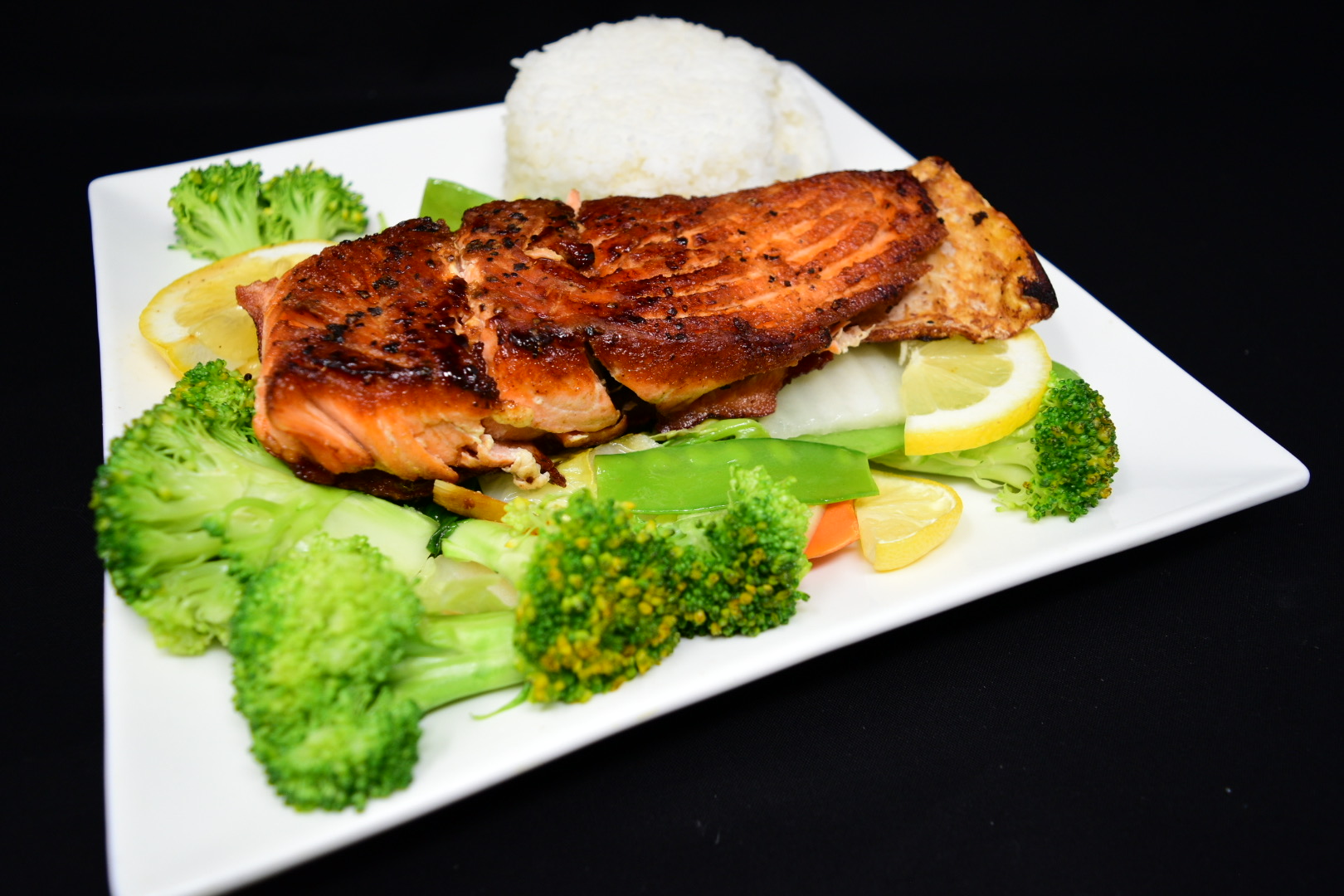 Order 154. Salmon Filet food online from Fortune Star Cuisine store, Reno on bringmethat.com