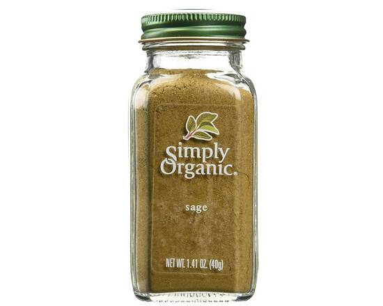 Order Simply Organic Sage (Ground) food online from Bel Clift Market store, SF on bringmethat.com