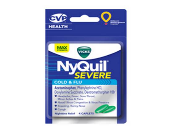 Order Nyquil Severe Cap 4 food online from Rebel store, Henderson on bringmethat.com