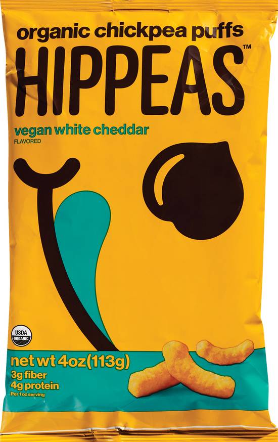 Order Hippeas Organic Chickpea Puffs, Vegan White Cheddar Flavored, 4 OZ food online from Cvs store, AURORA on bringmethat.com