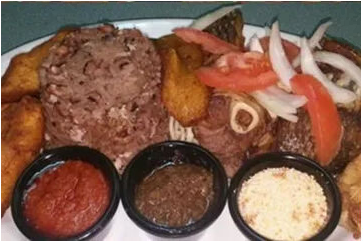 Order Rice Combo food online from African Grill And Bar store, Denver on bringmethat.com