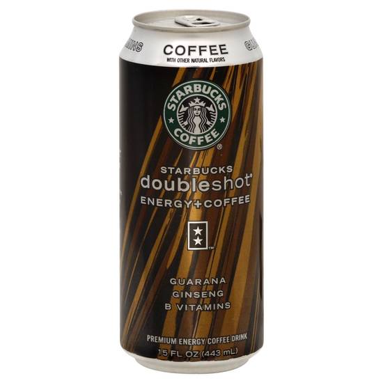 Order Starbucks Doubleshot Energy Drink Coffee Flavor Can (15 oz) food online from Rite Aid store, BUTLER on bringmethat.com
