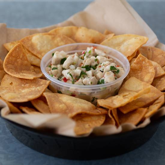 Order Shrimp Ceviche food online from Crazy Fish Grill & Market store, Los Angeles on bringmethat.com