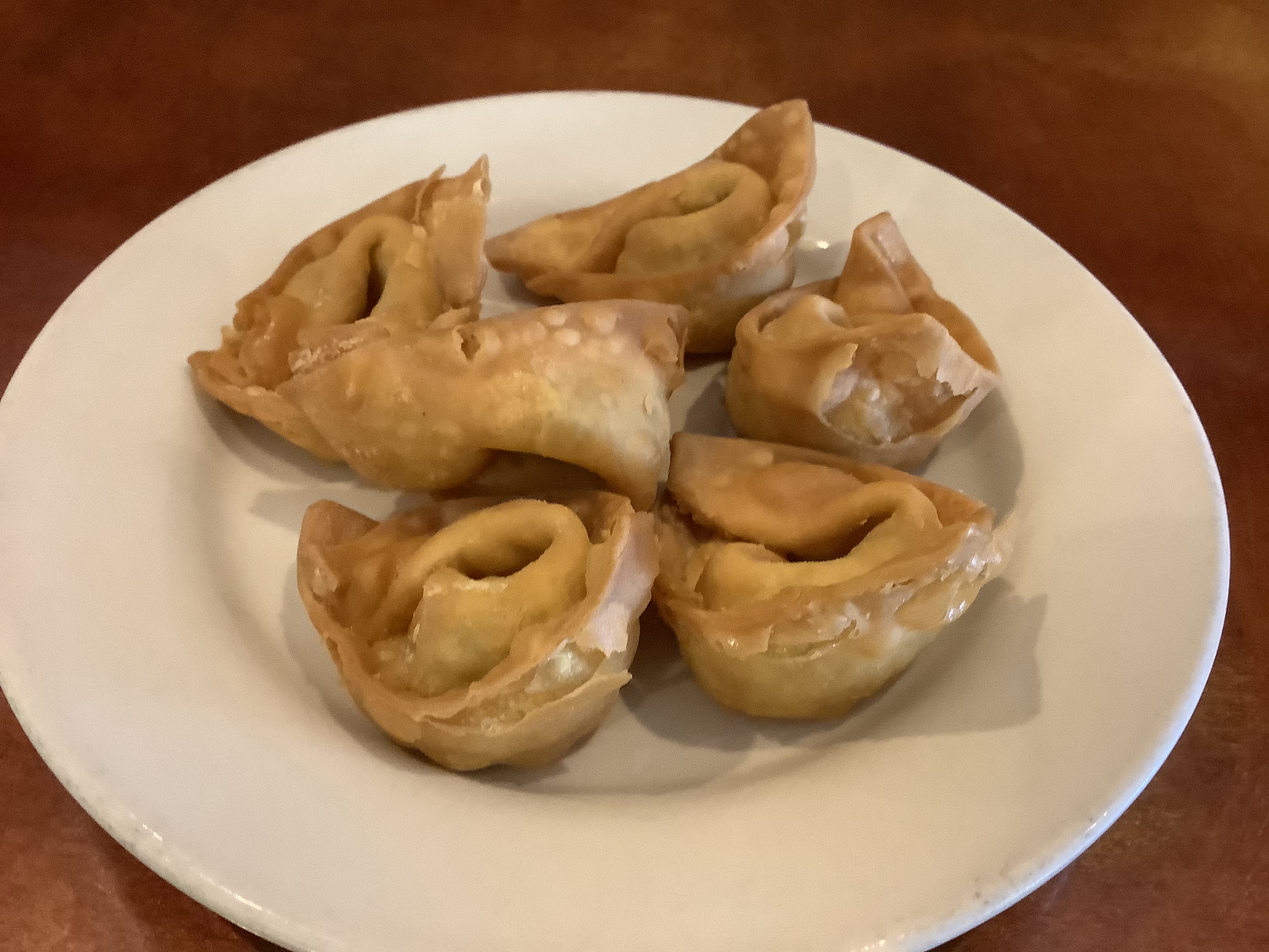 Order 6 Piece Fried Wonton food online from China Inn store, Gainesville on bringmethat.com