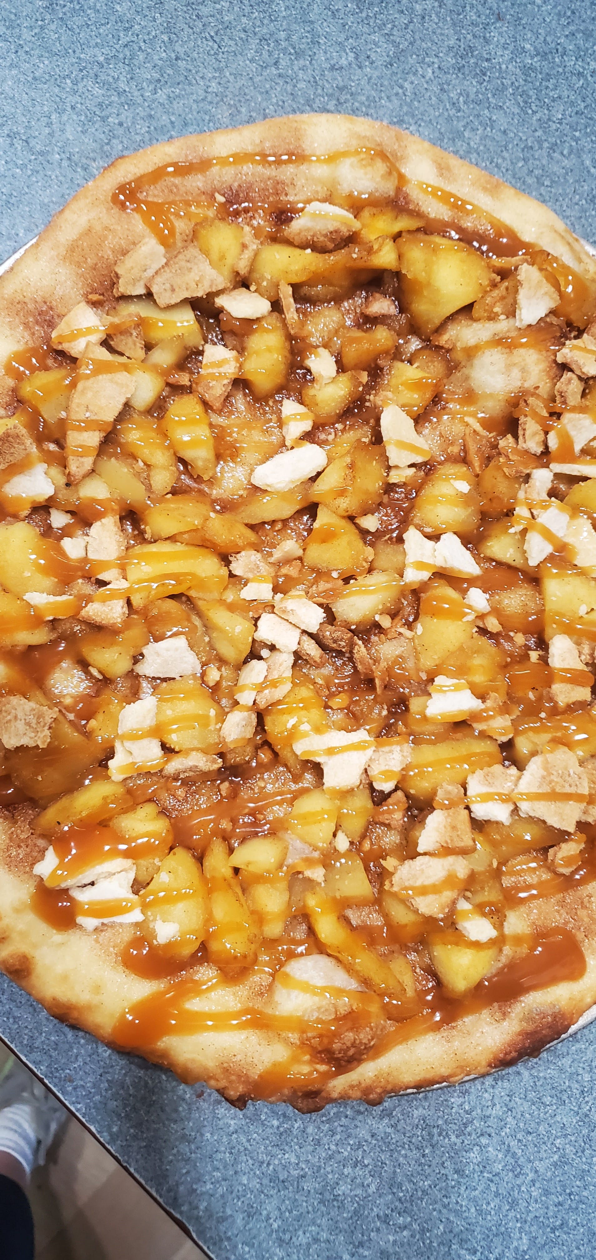 Order 12" Apple Pie Pizza - Dessert food online from Northside Pizza store, Hastings on bringmethat.com