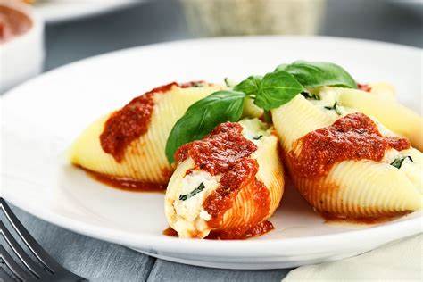 Order Stuffed Shells and Ricotta Cheese food online from Kebab House store, Newport News on bringmethat.com