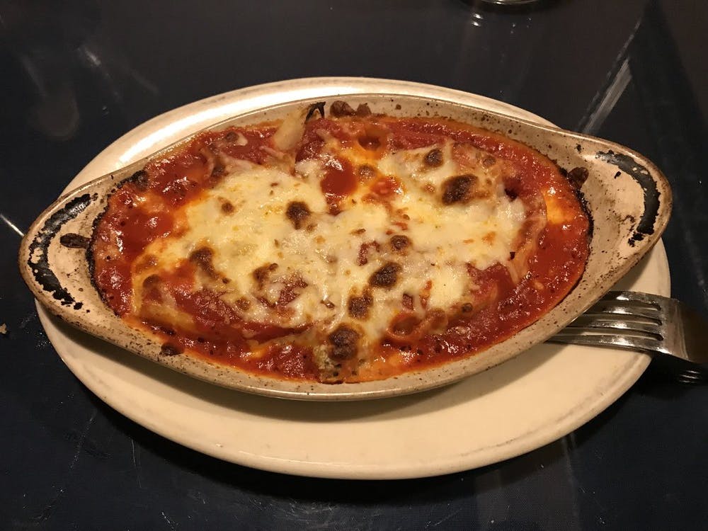 Order Lasagna - Pasta food online from Mia's Italian Bistro store, Wichita Falls on bringmethat.com