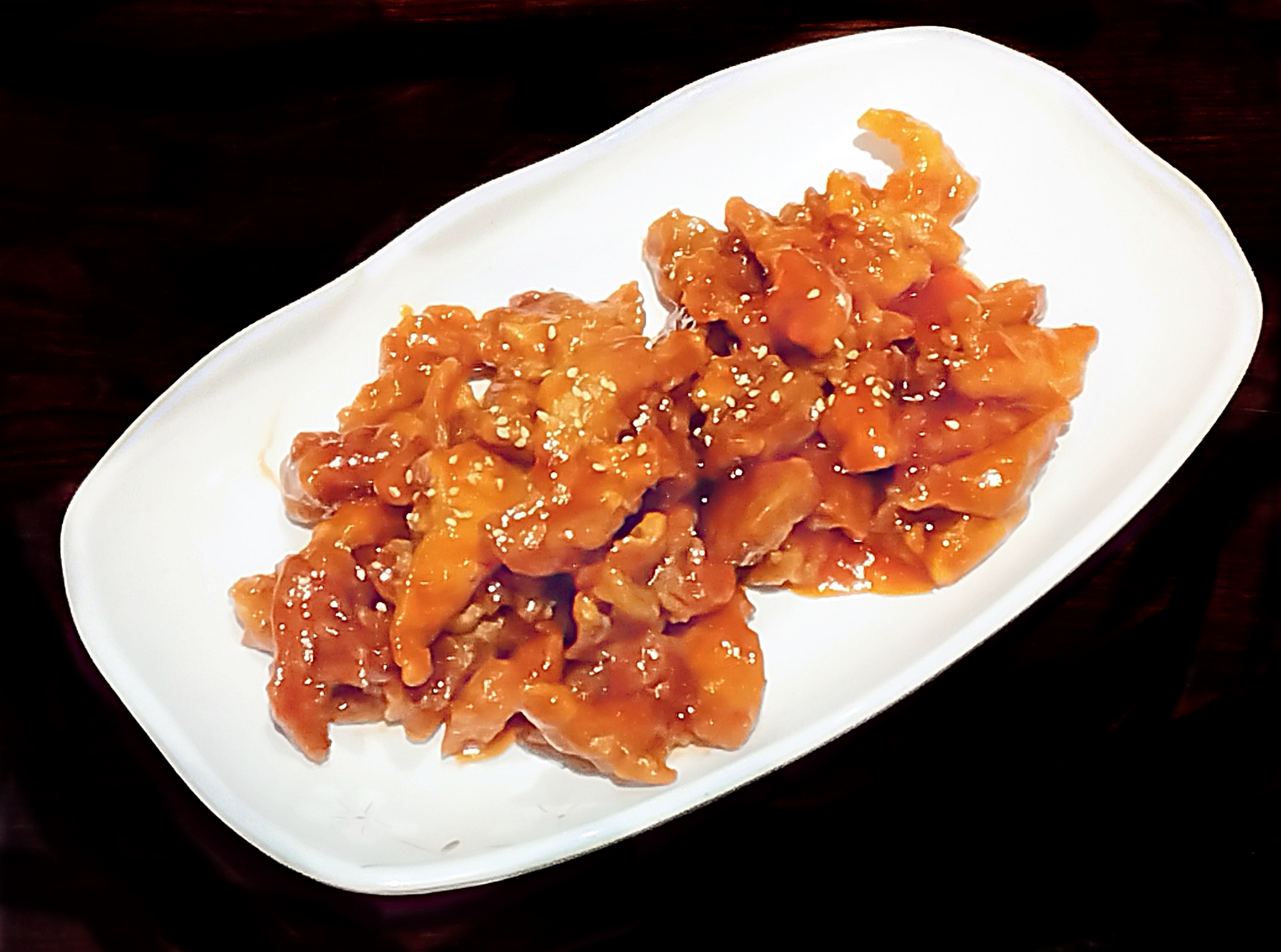 Order Orange Chicken food online from Arirang Korean Bbq store, Las Vegas on bringmethat.com