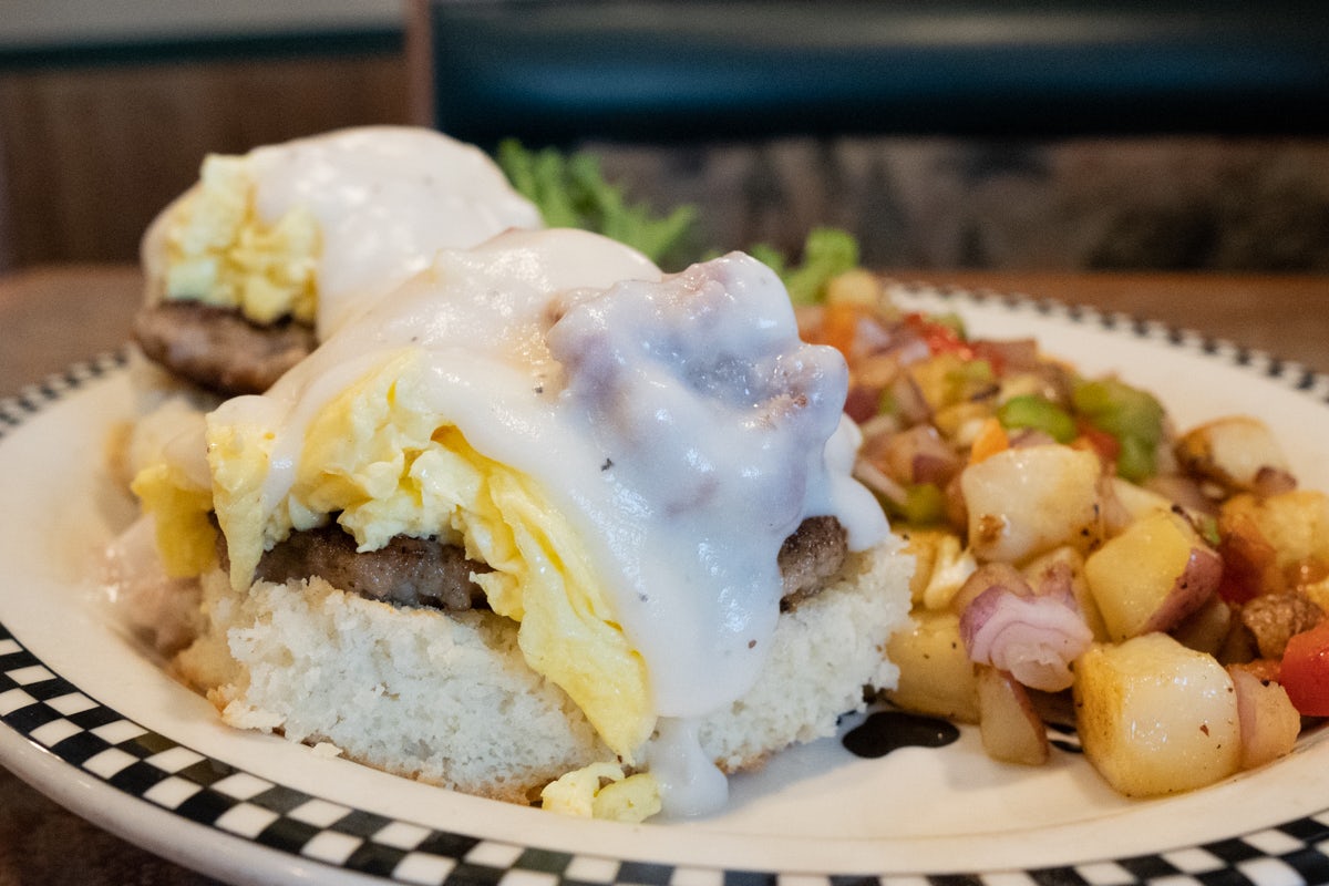 Order Southern Scramble food online from Black Bear Diner store, Tulsa on bringmethat.com