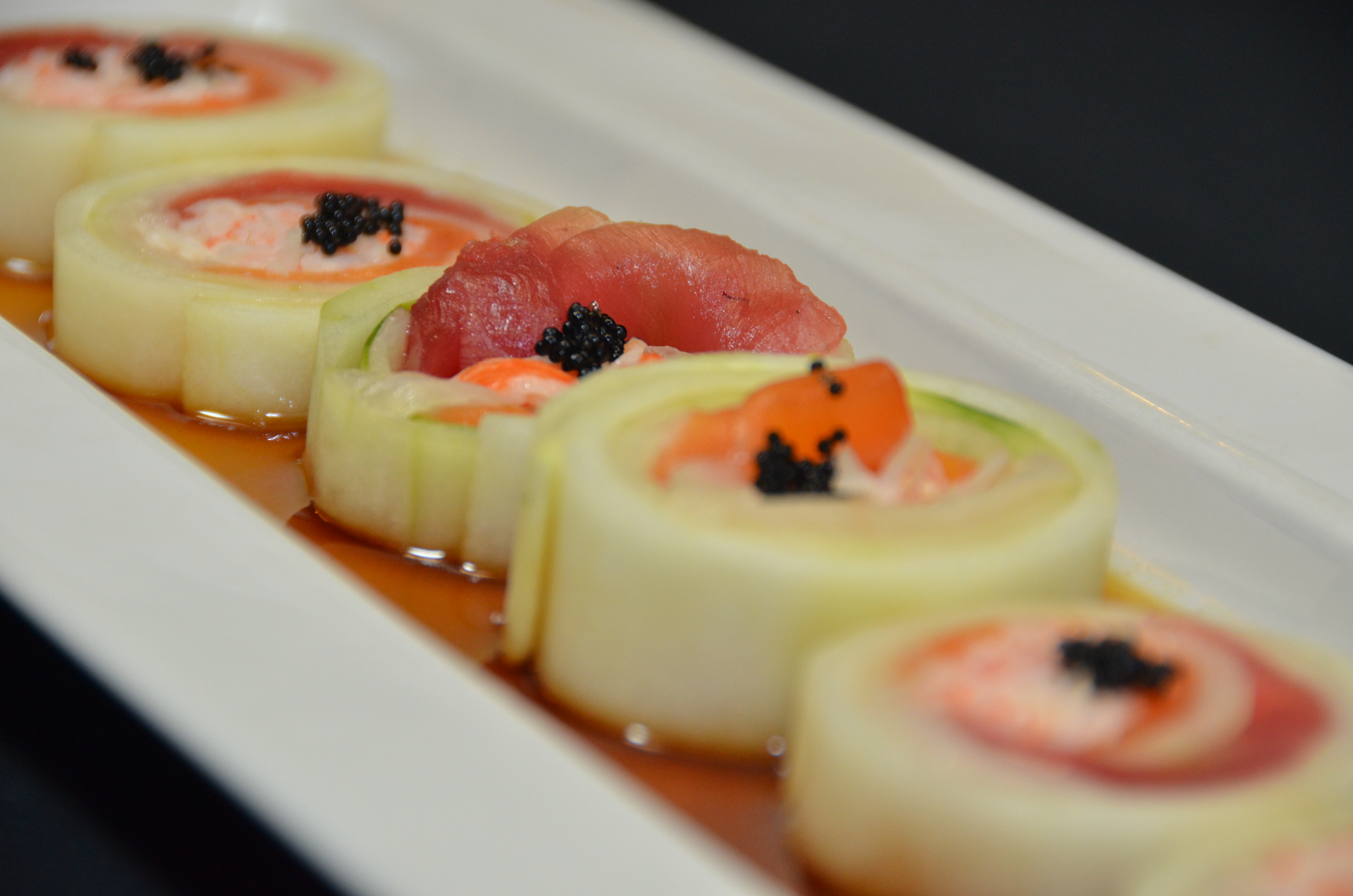 Order Coral Reef Roll food online from Oriental Bistro & Grill store, Lawrence on bringmethat.com