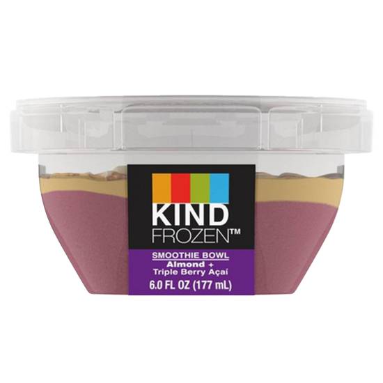 Order KIND Frozen Almond Triple Berry Smoothie Bowl 6oz food online from Everyday Needs by Gopuff store, Lansdowne on bringmethat.com