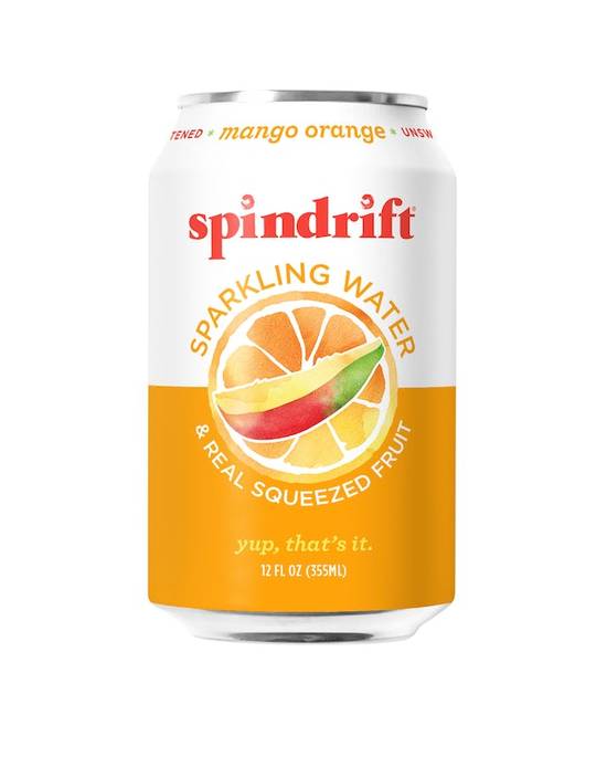 Order Spindrift Orange Mango food online from Sweetfin Poke store, Los Angeles on bringmethat.com