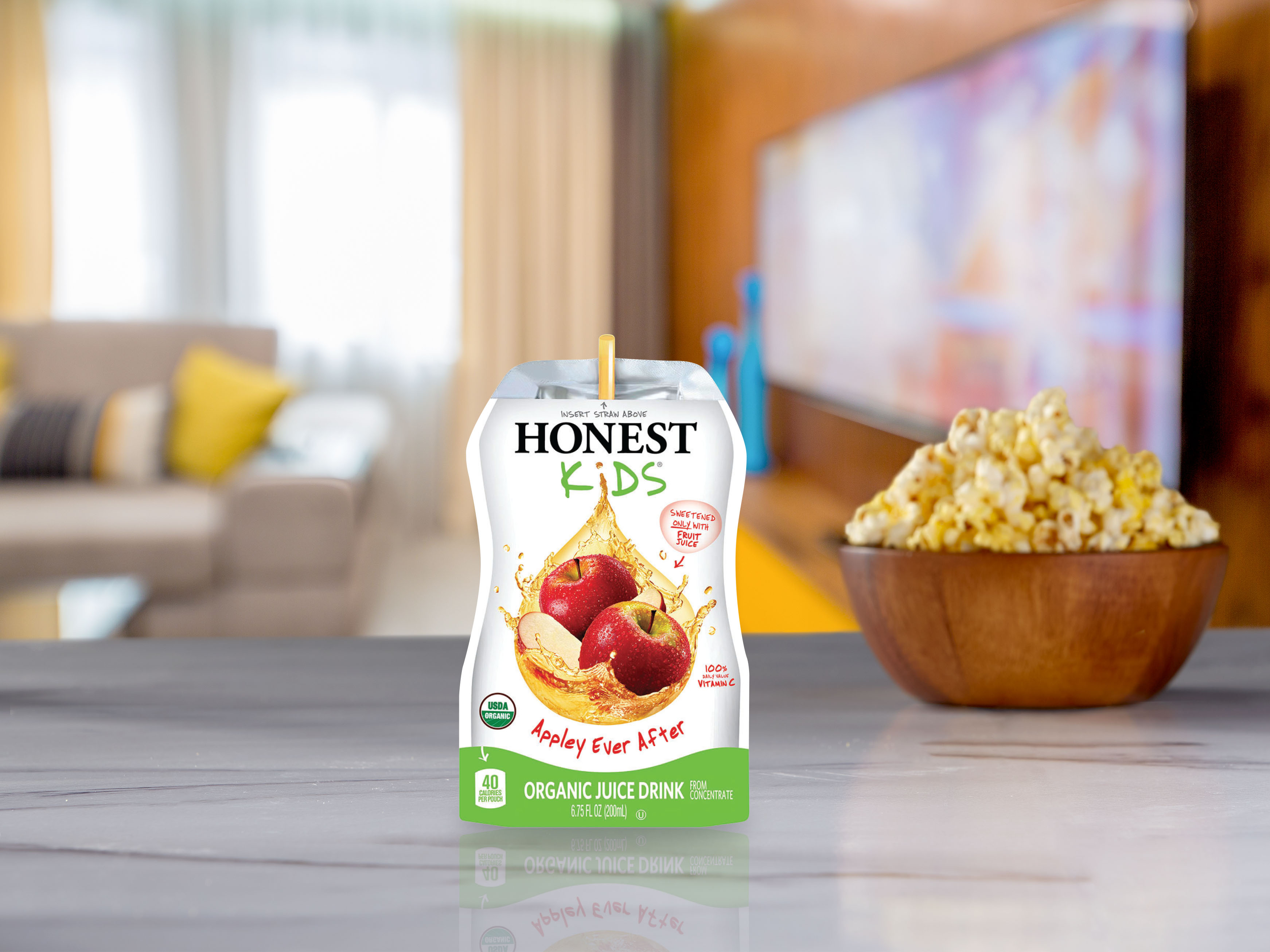 Order 6 oz. Honest Kids – Appley Ever After food online from Harkins Theatres Cerritos 16 store, Cerritos on bringmethat.com