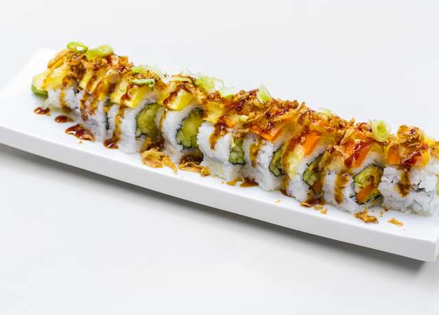 Order H23. Veggie Temp Roll food online from Kuishibo store, San Francisco on bringmethat.com