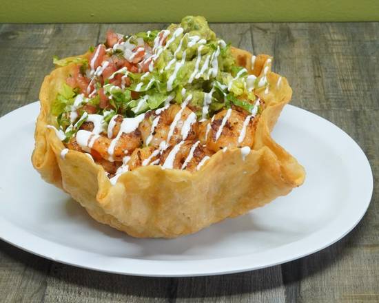 Order Shrimp Burrito Bowl food online from Benny's Tacos & Chicken Rotisserie - Culver City store, Los Angeles on bringmethat.com