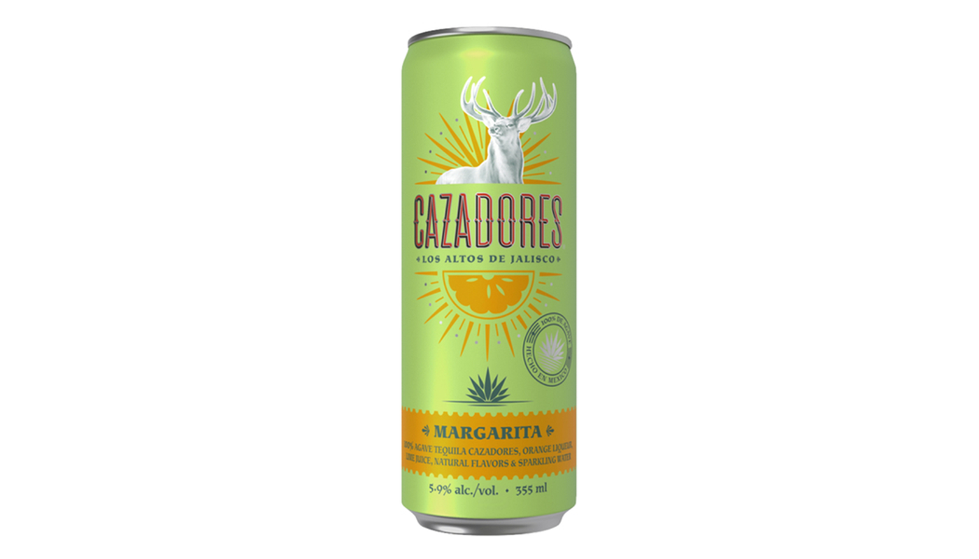 Order Cazadores Margarita Canned Cocktail 12oz Can food online from Village Liquor store, Lancaster on bringmethat.com