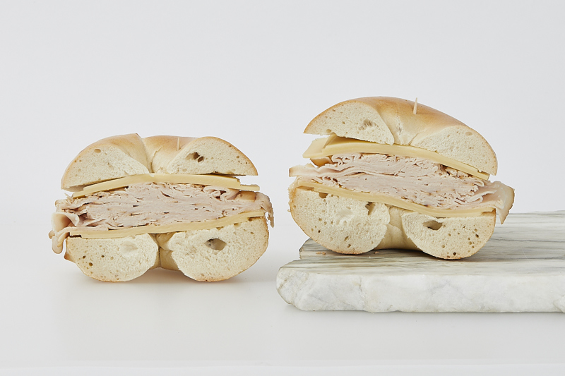 Order Applegate Farms All-Natural Smoked Turkey Sandwich food online from Murray's Bagels store, New York on bringmethat.com