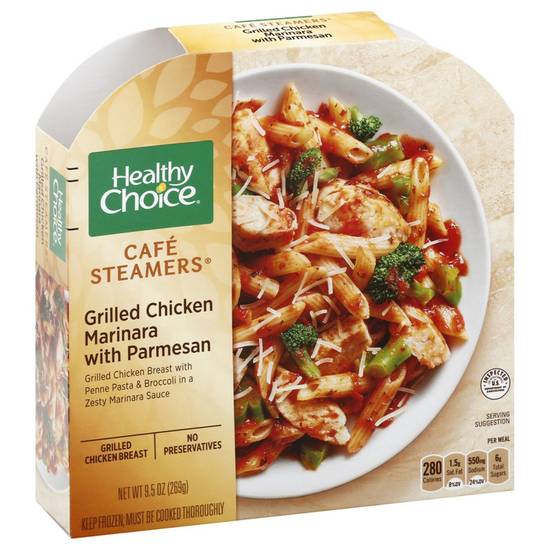 Order Healthy Choice Frozen Cafe Steamers Grilled Chicken Marinara Meal 9.5oz food online from Everyday Needs By Gopuff store, Littleton on bringmethat.com