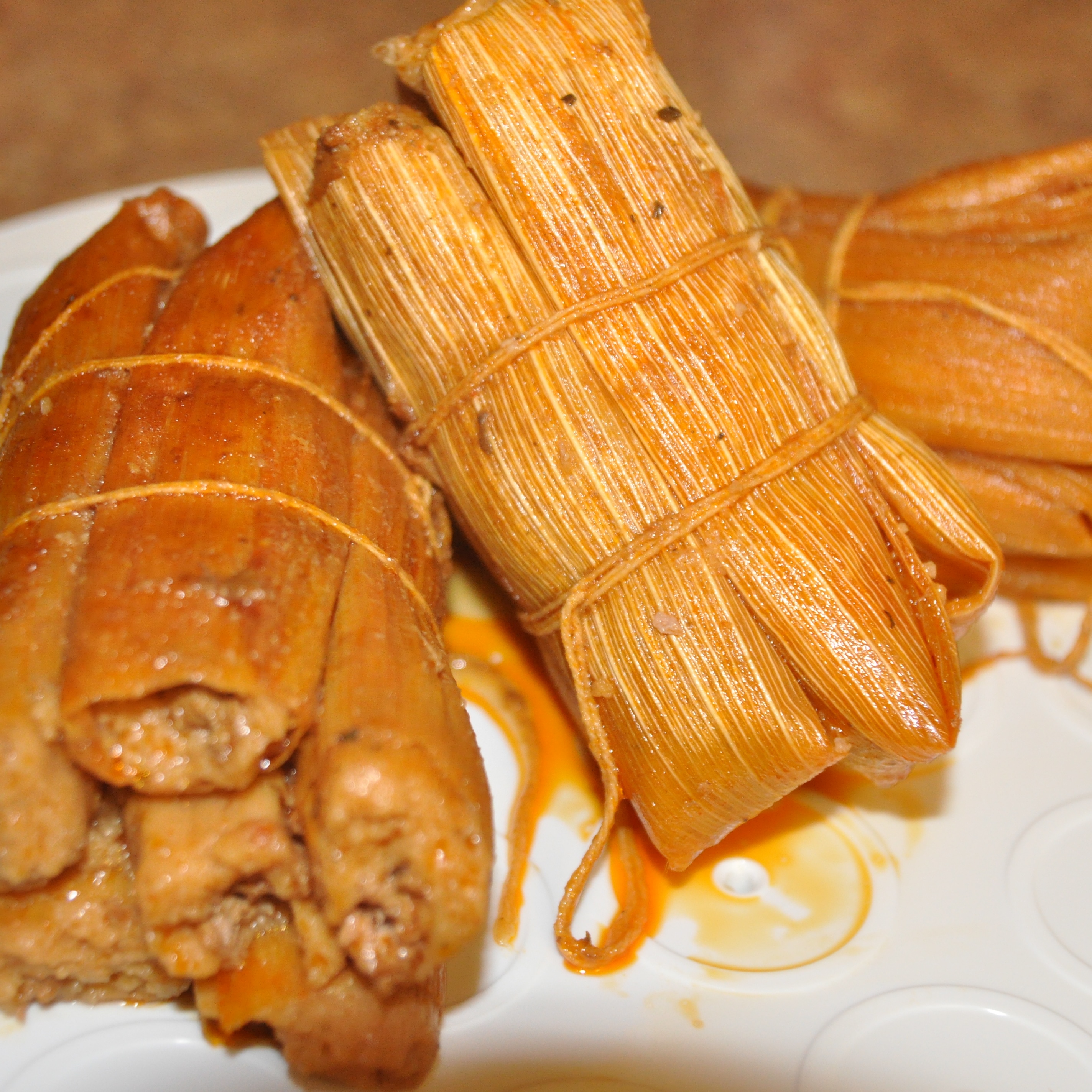 Order Pork Hot Tamales food online from Cc Hot Tamales & Bbq store, Houston on bringmethat.com