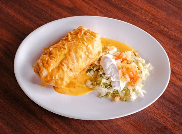 Order Chimichanga food online from Alicia's Mexican Grille store, Cypress on bringmethat.com