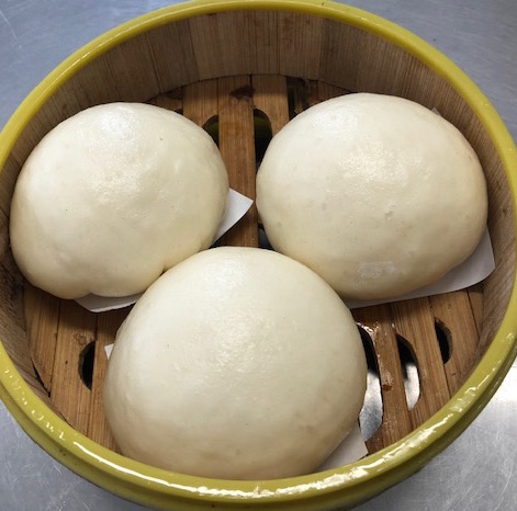 Order 11. Steamed Egg Yolk Custard Buns food online from Dim Sum House store, San Lorenzo on bringmethat.com