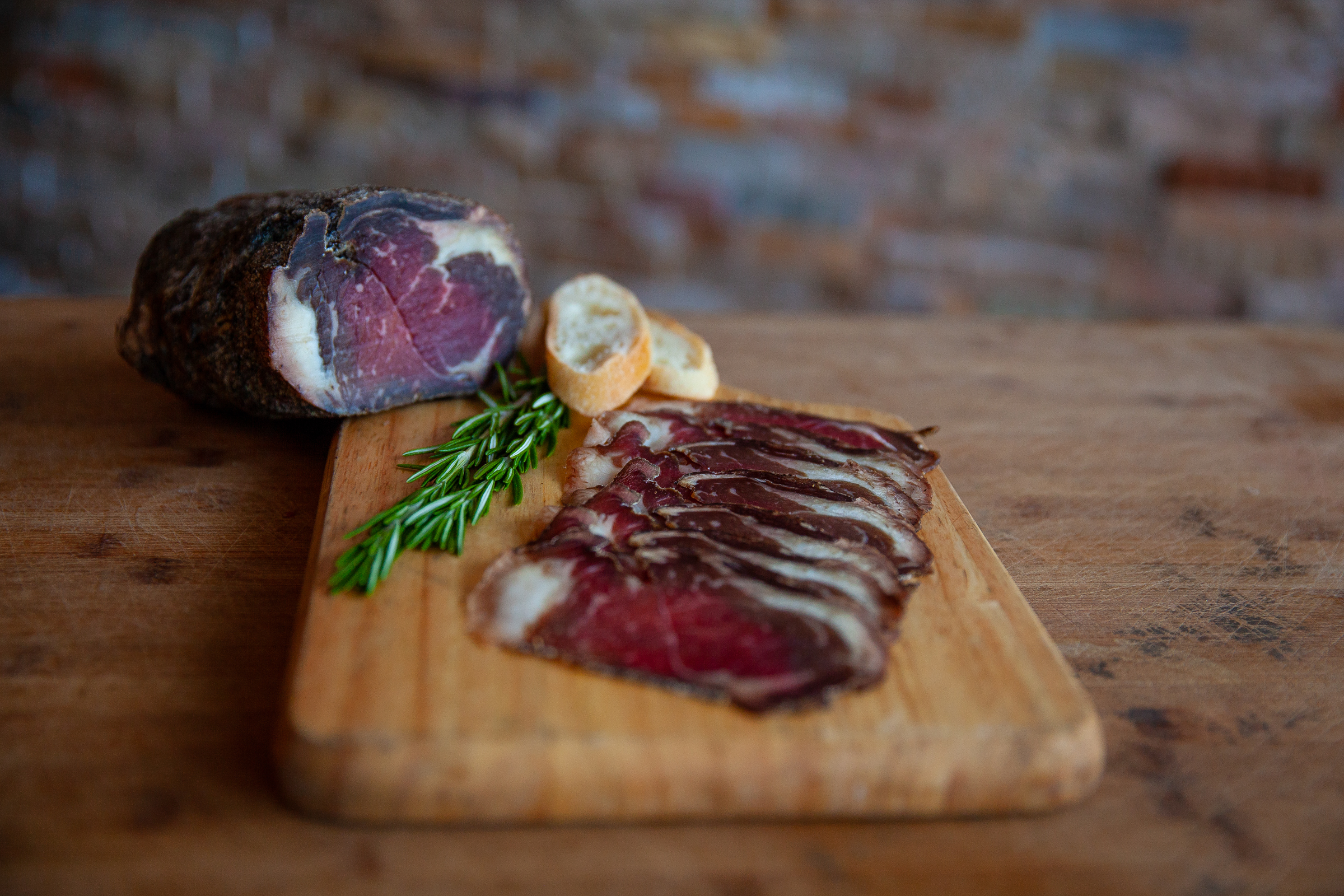 Order BEEF PROSCIUTTO 2oz food online from Harbor Grill store, Baltimore on bringmethat.com