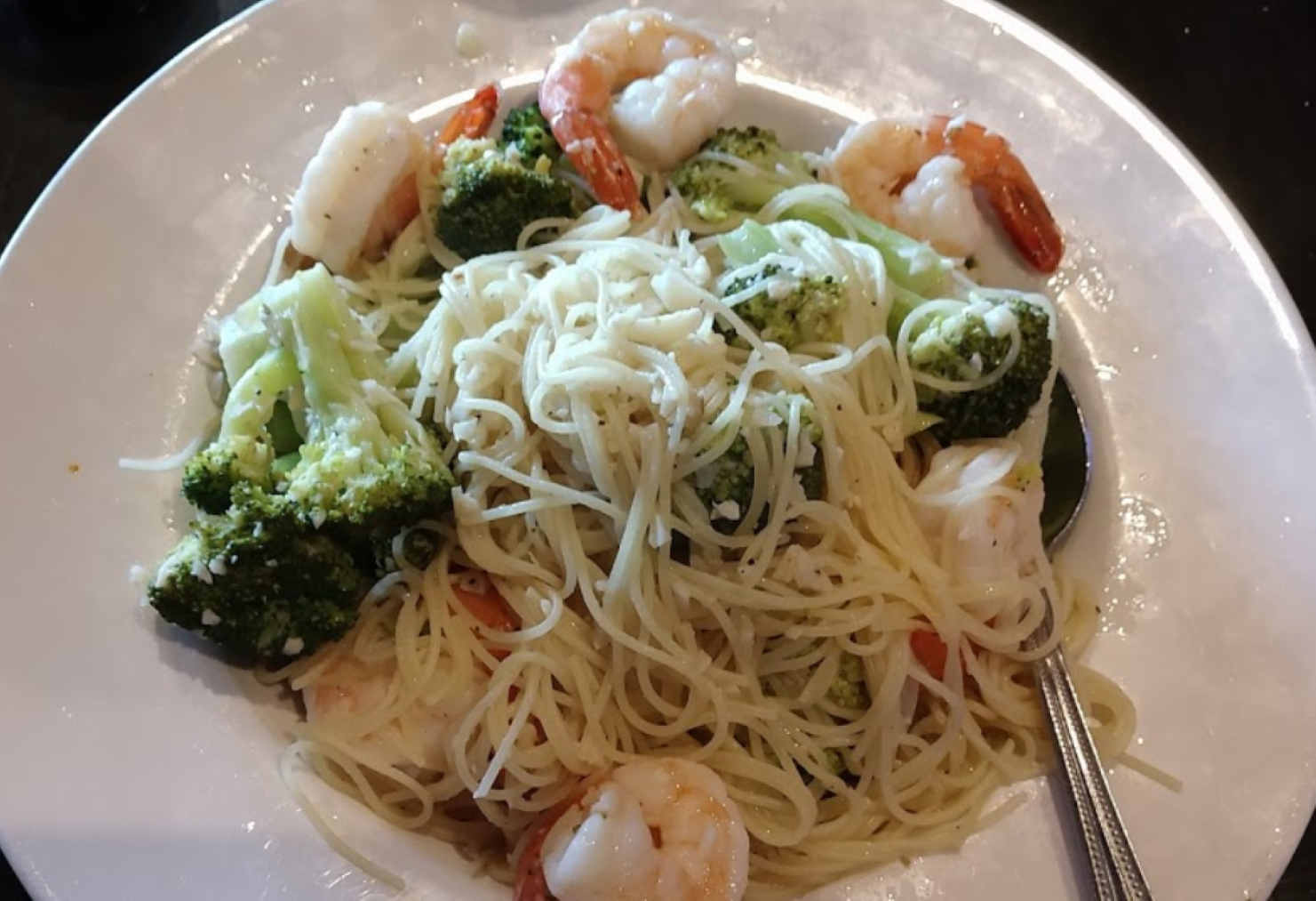 Order Shrimp and Broccoli food online from Salerno Pizzeria & R.Bar store, Western Springs on bringmethat.com